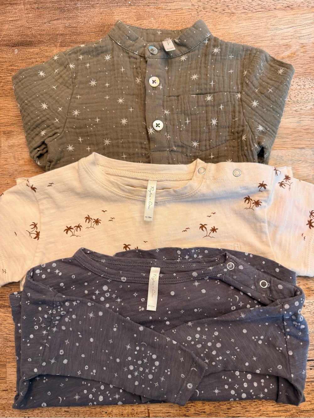 Rylee and cru shirt bundle 6-12m and 12-18m
